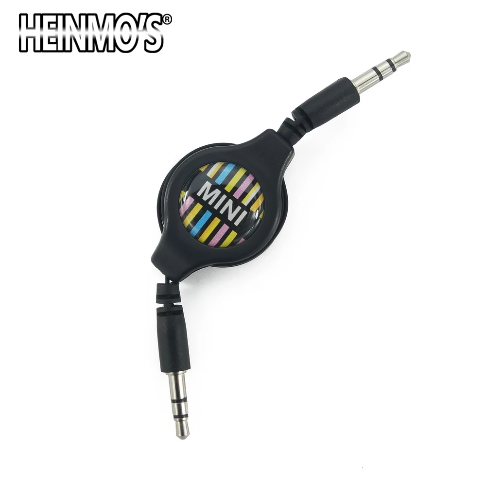 Для мини-R50 R52 R53 R55 R56 R57 R58 R59 R60 R61 F54 F55 F56 F60 Countryman автомобиля на обоих концах для подключения внешних устройств к автомагнитоле провода для MINI Cooper аксессуары - Название цвета: Rainbow