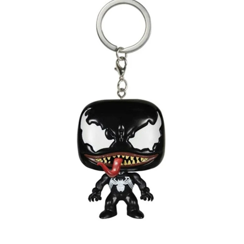 FUNKO милые с героями комиксов Марвел Карманный Брелок для ключей pop Venom ПВХ брелок