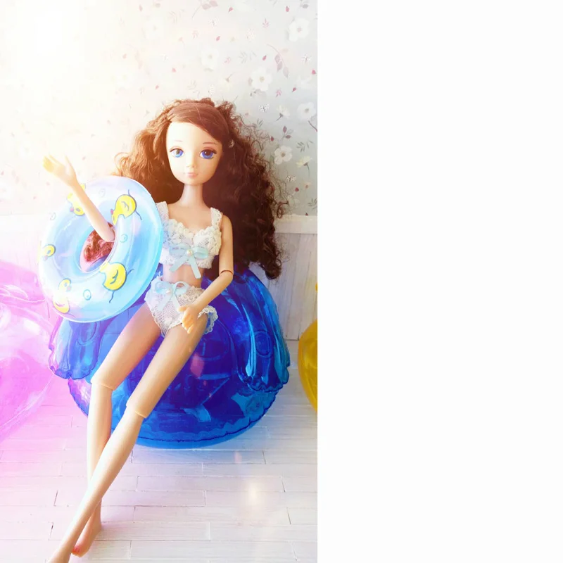 3 шт./лот 1/6 надувной водный диван для кукол Blyth Pullip Barbies аксессуары монстров|1/6