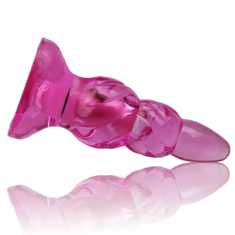 Beads Powerful Vibrator TOWER Jelly Anal Butt Plug Vibration Sex Toys gSpot pussy Masturbation For Women massager Products | Красота и