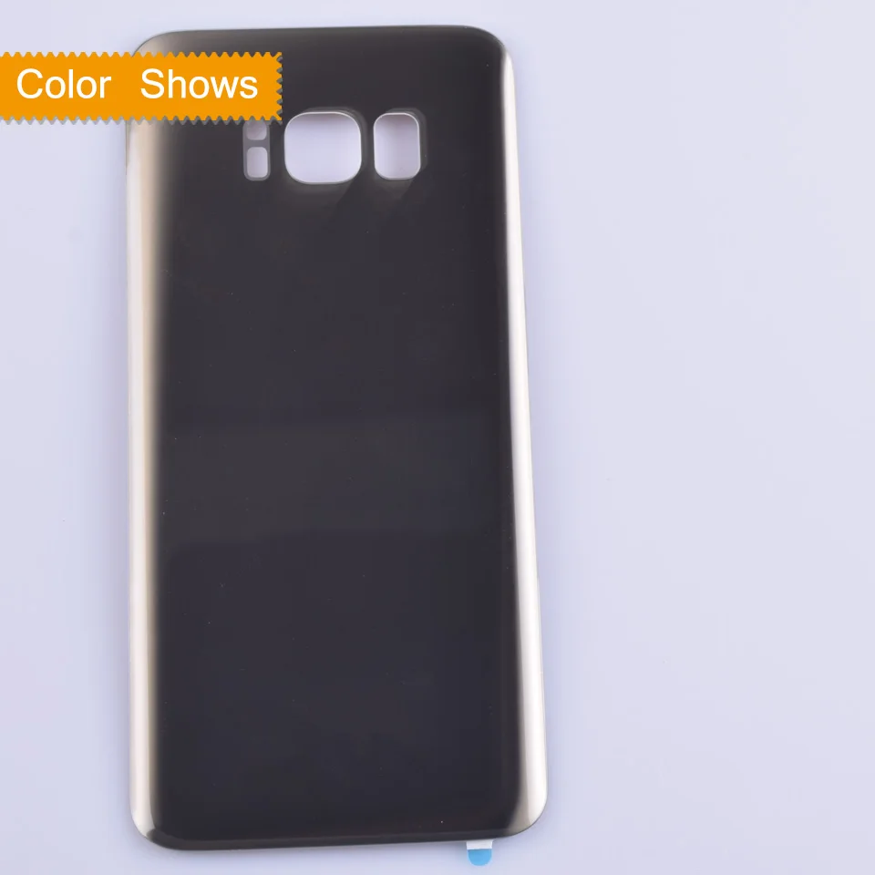 gold 50 шт./лот для samsung Galaxy S8 G950 G950F SM-G950F корпус крышка батареи задняя крышка чехол Задняя Дверь Корпус Корпуса S8 - Цвет: gold