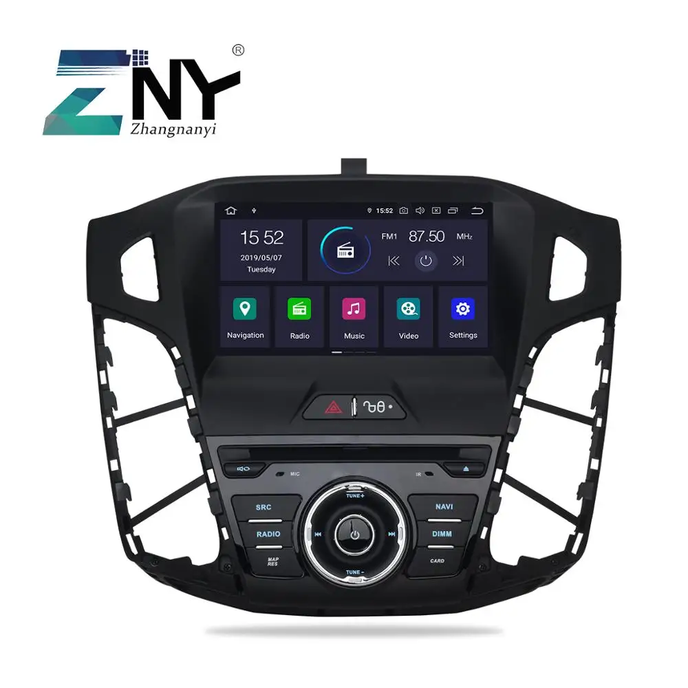 Android 9,0 автомобильный DVD авто радио для фокуса 2011- gps Навигация FM RDS wifi Мультимедиа Аудио Видео Стерео 4+ 32 ГБ Подарочная камера