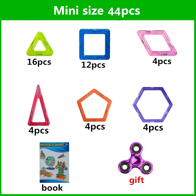 Vavis тови различных Стиль Магнитная строительные блоки игрушка мини Дизайнер DIY