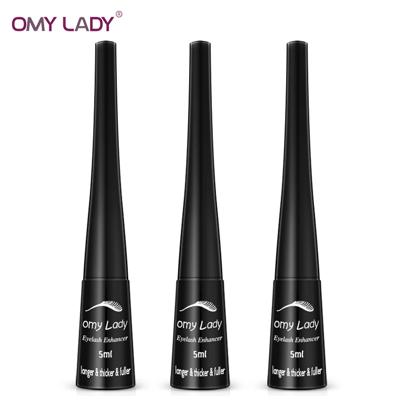 OMY LADY 3 шт. усилитель сыворотки для роста ресниц более длинные более толстые ресницы и усилитель ухода за глазами натуральные растения
