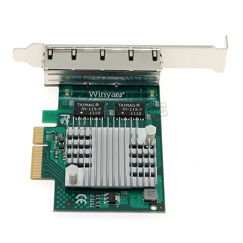 PCIe PCI-e PCI Express x4 до 4 портов 10/100/1000 Мбит/с Gigabit Ethernet сетевой адаптер для карты LAN intel