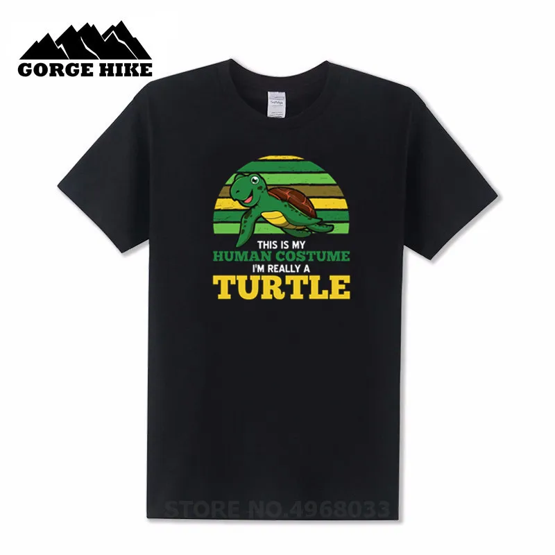 Топ Стильная мужская футболка это мой человеческий костюм я действительно