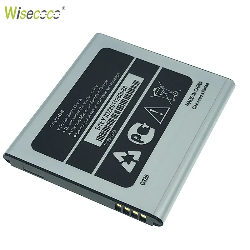 Аккумуляторная литий ионная батарея Wisecoco Q326 для мобильного телефона Micromax Q 326 мм
