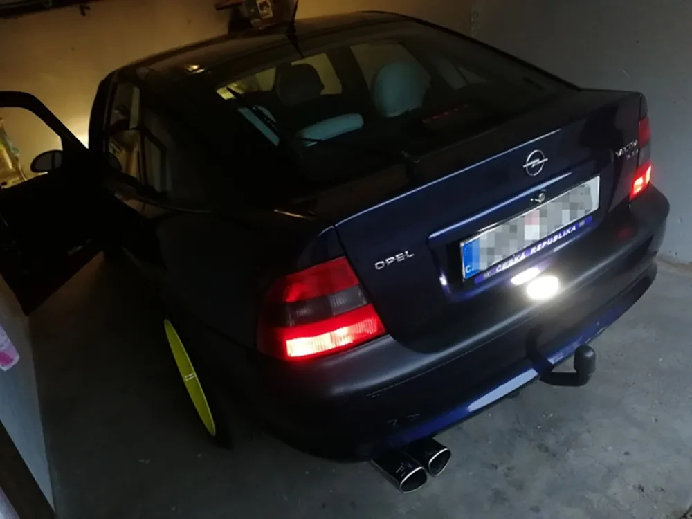 1 шт. Canbus без ошибок светодиодный номерной знак освещение для Opel Corsa B Vectra хэтчбека
