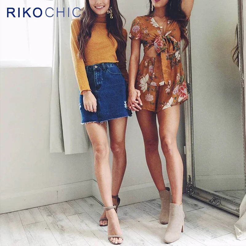 Фото Rikochic 2018 Весна Для женщин свитер с высоким воротом платье пикантные Тонкий Bodycon Rikochic 2018 Весна Для женщин свитер с высоким воротом платье пикантные Тонкий Bodycon