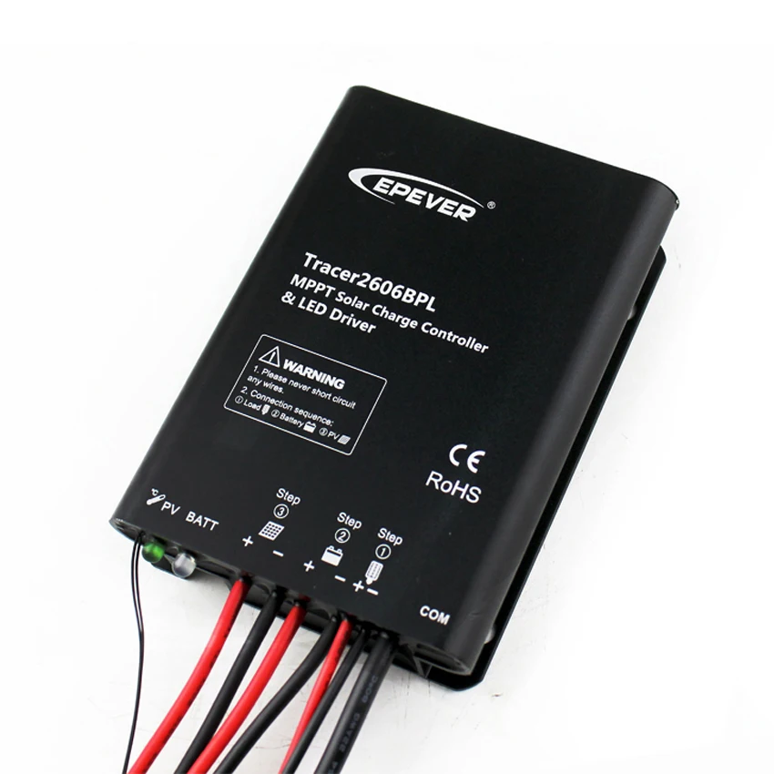 EPSOLAR Tracer2606BPL 10A 12V 24V MPPT Solar charge controller with Timer IP67 LED Driver programmed app EPEVER | Обустройство дома