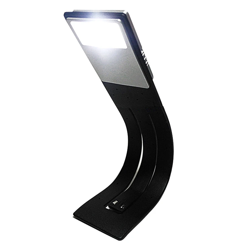 Новые лампы для книг USB Перезаряжаемый зажим чтения любителей Kindle с 4 классной