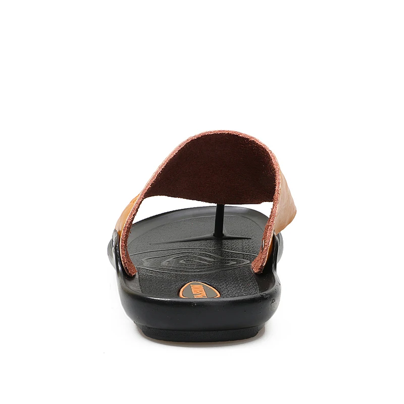 Шлепанцы FIXSYS мужские на плоской подошве мягкие Нескользящие пляжные шлепанцы