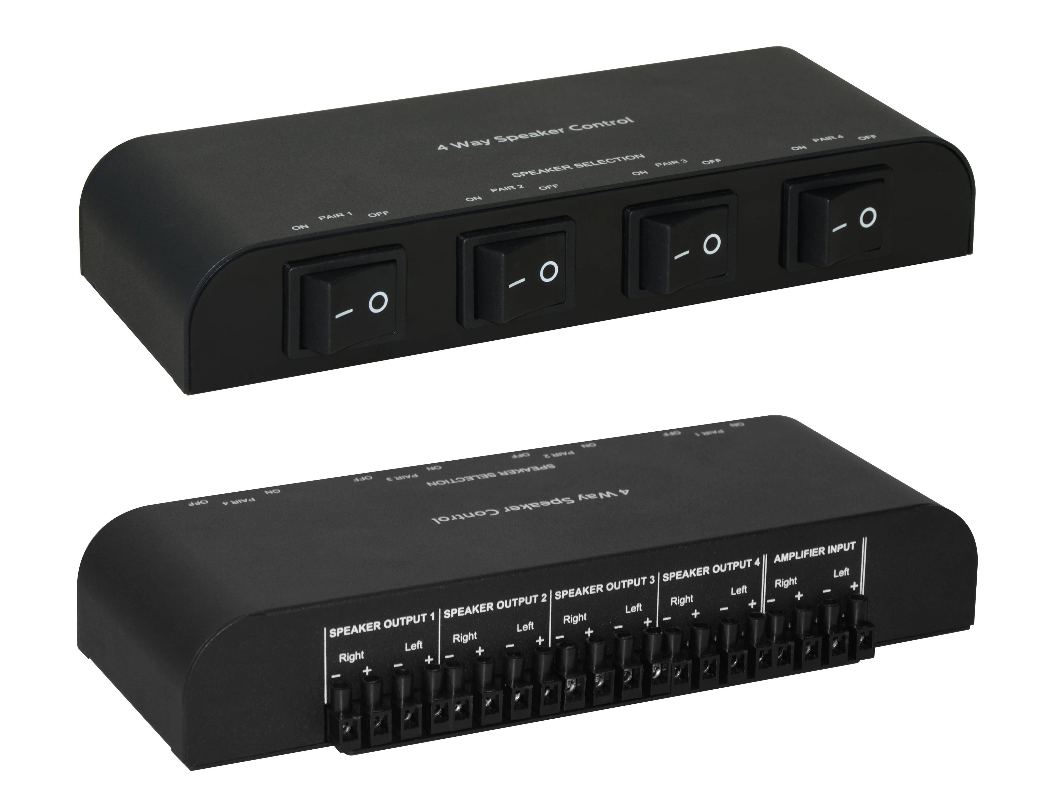 

GEN-269 4 way loudspeaker switching console with screw-type connections