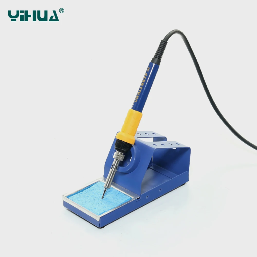YIHUA 862D + паяльная станция 2 в 1 паяльник пистолет горячего воздуха для IC SMD