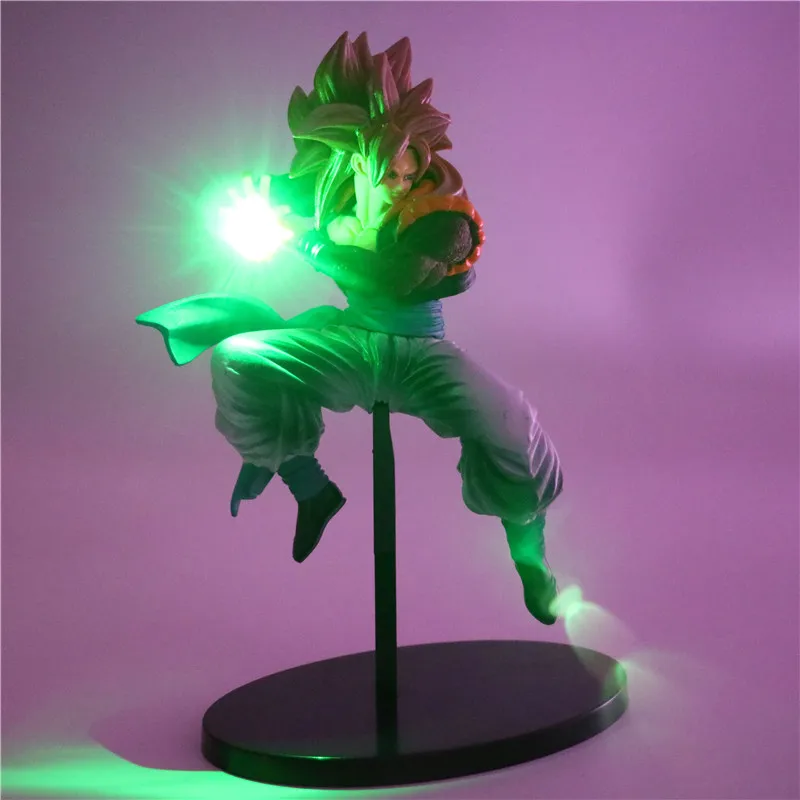 Dragon Ball Z экшн-фигурки ночной Светильник Gogeta Super Saiyan Power аниме и Goku Vegeta Fusion модель