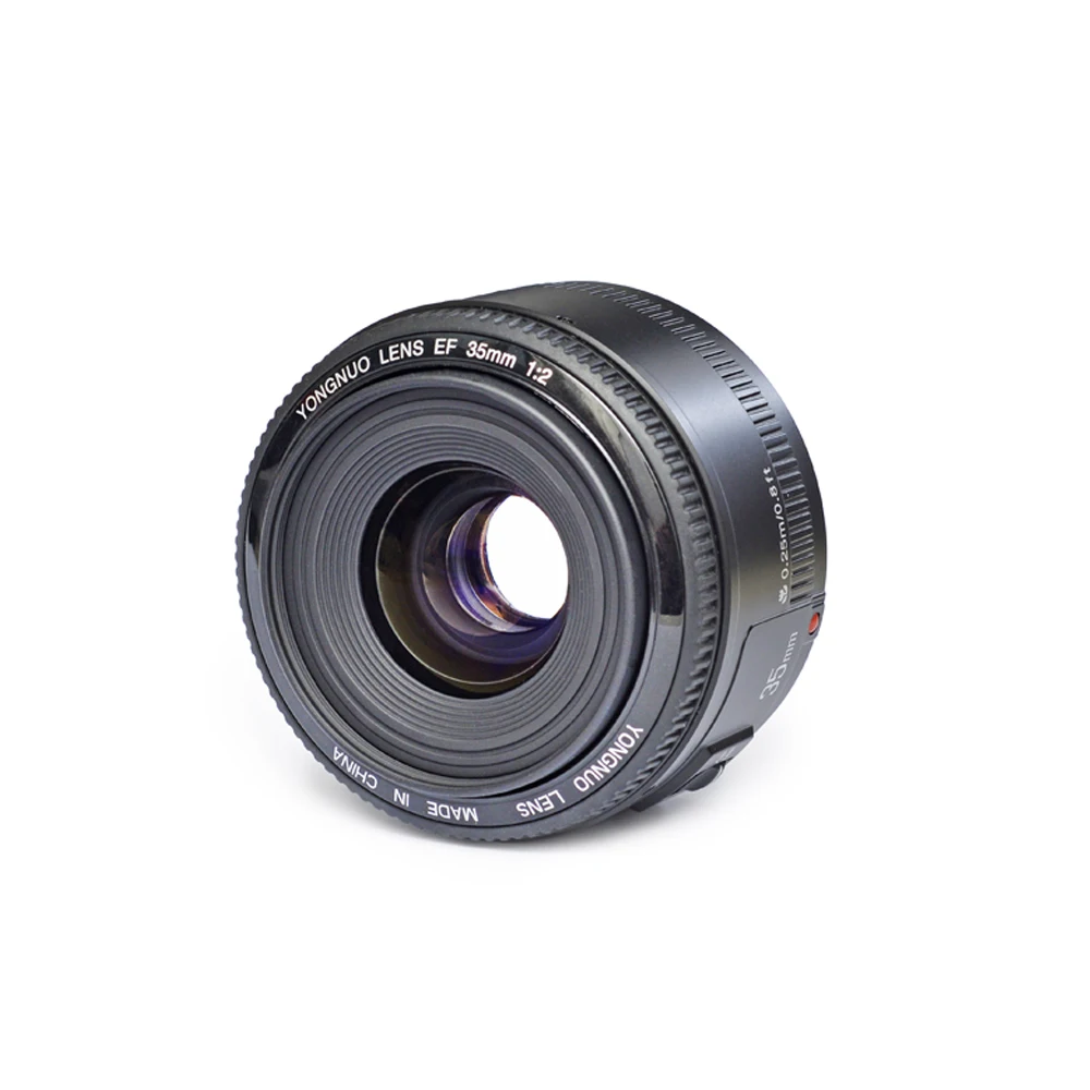 Объектив YONGNUO YN50mm F1.8 EF 50mm AF MF Объективы для Canon Rebel T6 EOS 700D 750D 800D 5D Mark II IV 10D