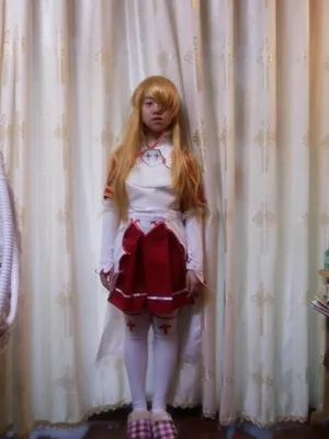 Костюм для костюмированной вечеринки с изображением меча Юки асуны полный