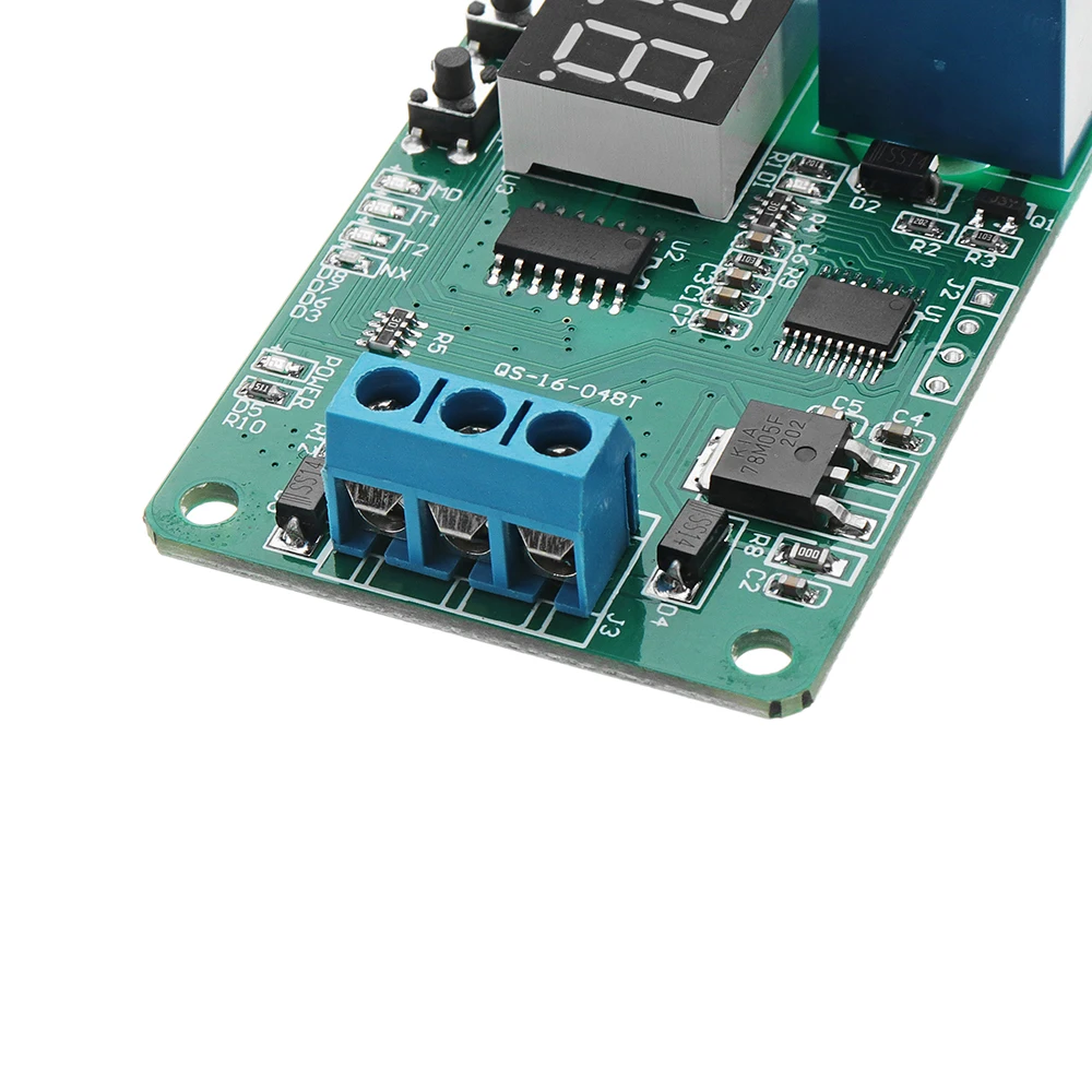 DC 12V CE030 Многофункциональный само замок Реле PLC таймер задержки цикла модуль