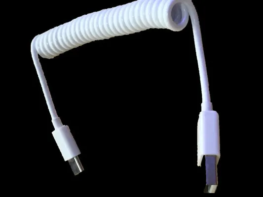 Спиральная USB 3 1 C TYPE папа 2 0 AM адаптер кабель м фута| |