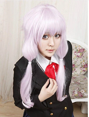 Free Shipping&gt&gt&gtSweet Purple VOCALOID Yuzuki Yukari Cosplay Faux Wig |