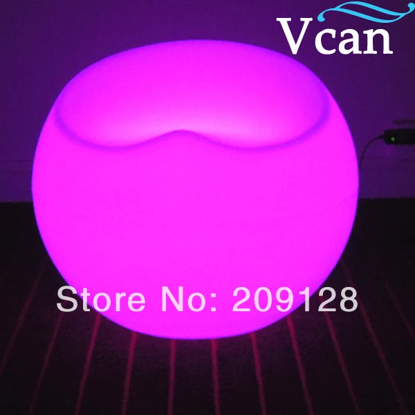 Пластиковый светодиодный светильник для помещений и улицы изменение цвета пульт