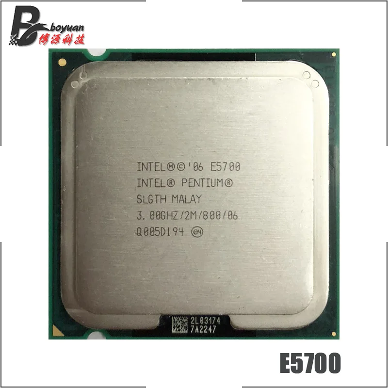 Двухъядерный процессор Intel Pentium E5700 3 0 ГГц 2 м 65 Вт 800 LGA 775|cpu processor|pentium dual-coreintel pentium |