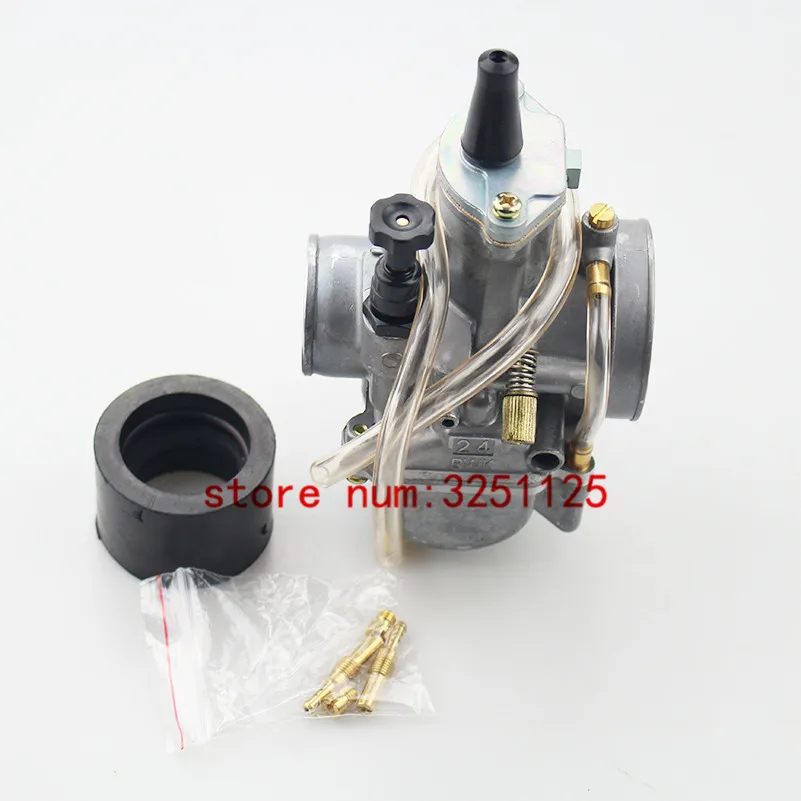 Карбюратор для скутера NSR80 DT100 125 175 PWK 24 carb Keihin OKO Koso JOG DIO RTL250 CR80 CR85R CR125|Карбюратор| |