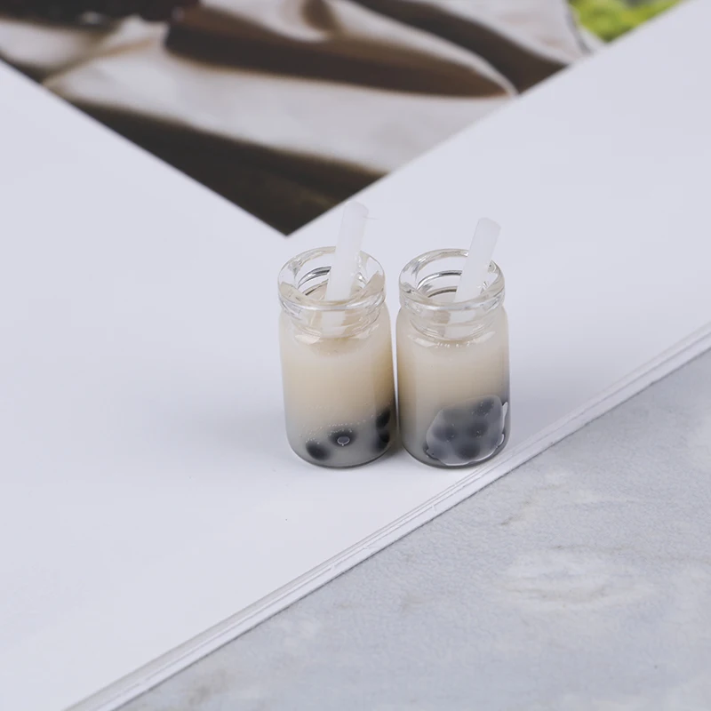 2PCS 1/2/3 шт./лот мини лимон стакана воды Кукольный дом аксессуары чашки игрушка небольшое украшение Подарки Наборы игрушечной мебели 1:12 кукольный домик миниатюра - Цвет: 2PCS