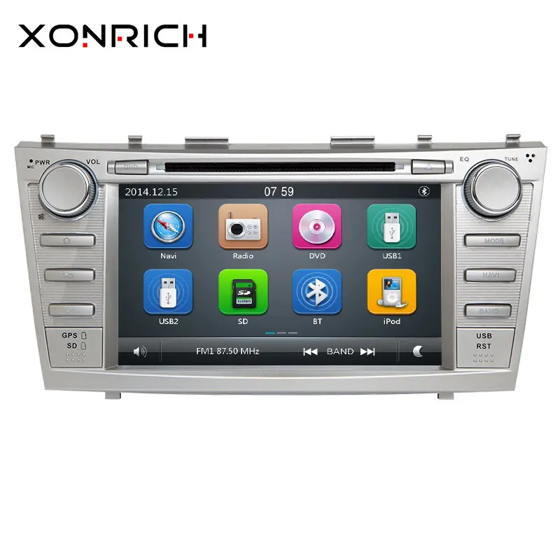 Авторадио 2 Din автомобильный стерео DVD плеер для Toyota Camry 2007 2008 2009 2010 2011 Aurion 2006