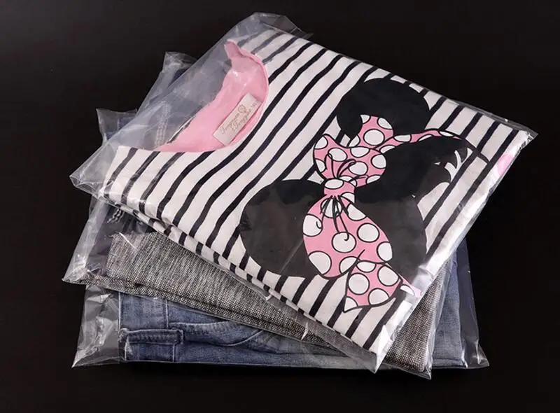 Самоклеящиеся прозрачные пластиковые пакеты для упаковки подарков и ювелирных