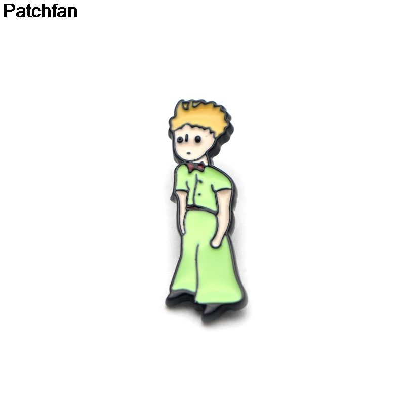 Patchfan Маленький принц одежда с рисунком лисы из цинкового шпильки para рюкзак