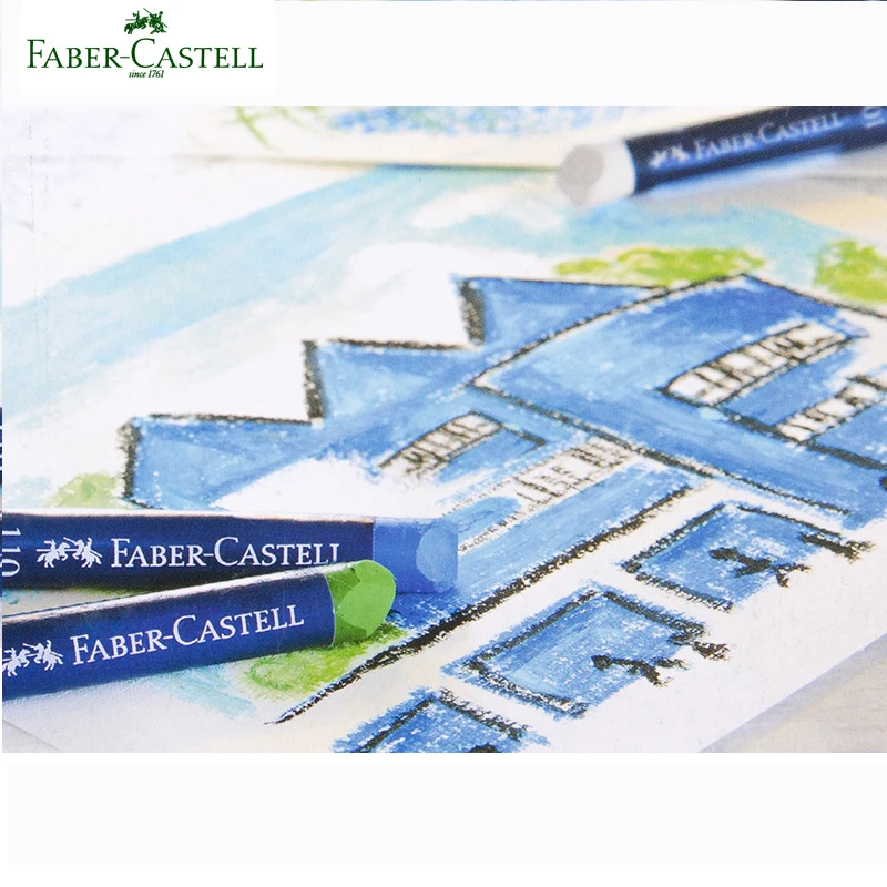 

Faber Castell 12 Colors Oil Pastel Crayons Painting Set Lapices Color Pastels For Drawing Kids Art Supplies Stationery