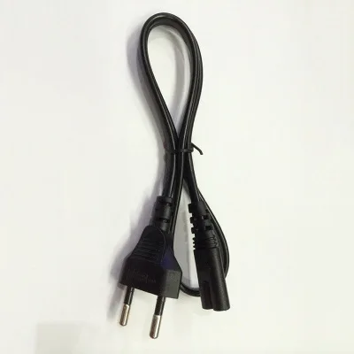 0.6 m small European standard double round eight-tail power cord camera adapter | Электроника