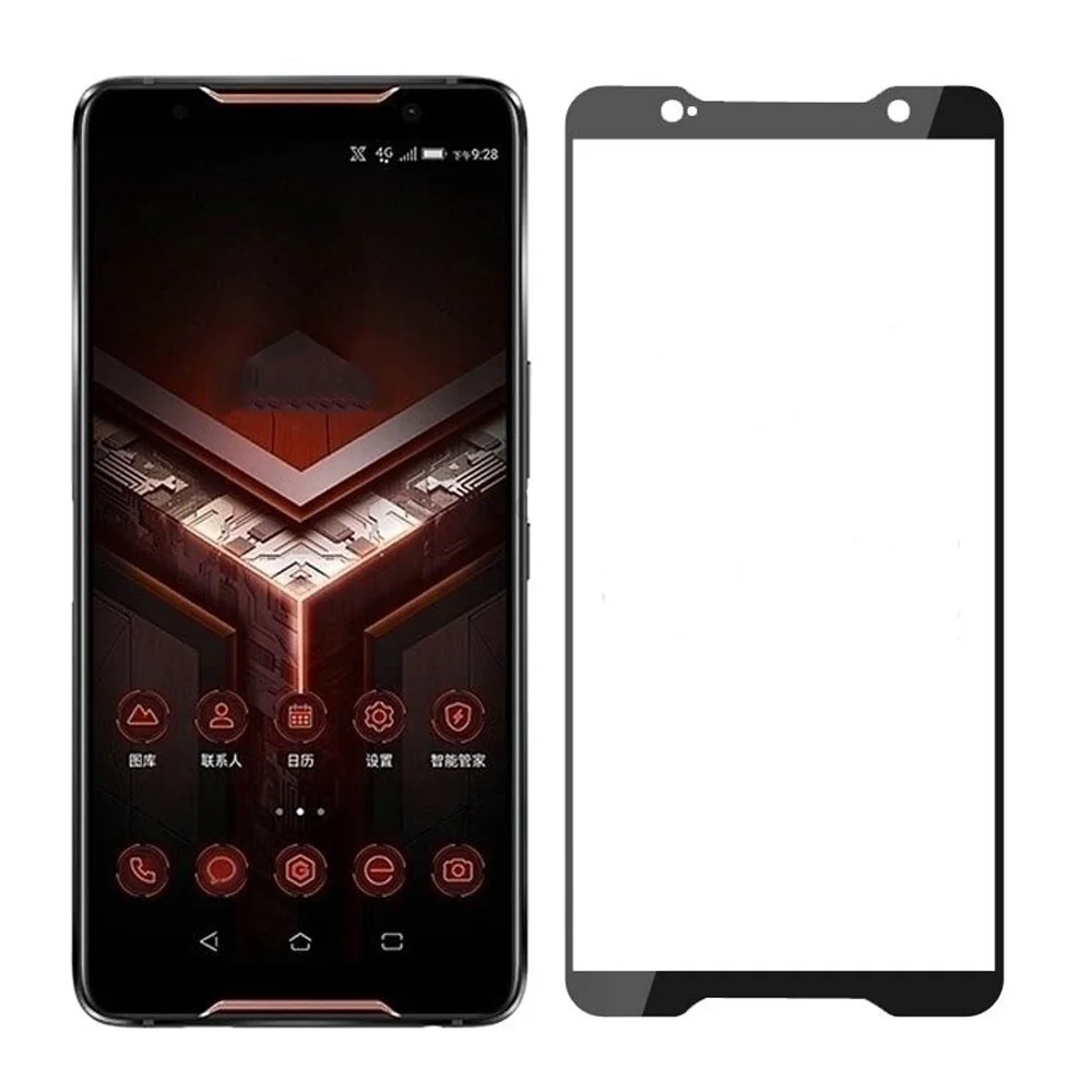 9H 3D полное клеевое Покрытие Закаленное стекло для Asus Zenfone Rog Phone ZS600KL HD покрытие