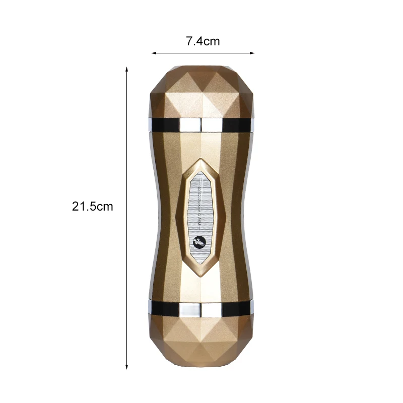 FFFSEX Male Masturbator Vibrator Real Vagina for Men Silicone Toy Can Sound Deep Throat Pussy Mouth Double Sex Toys Man | Красота и
