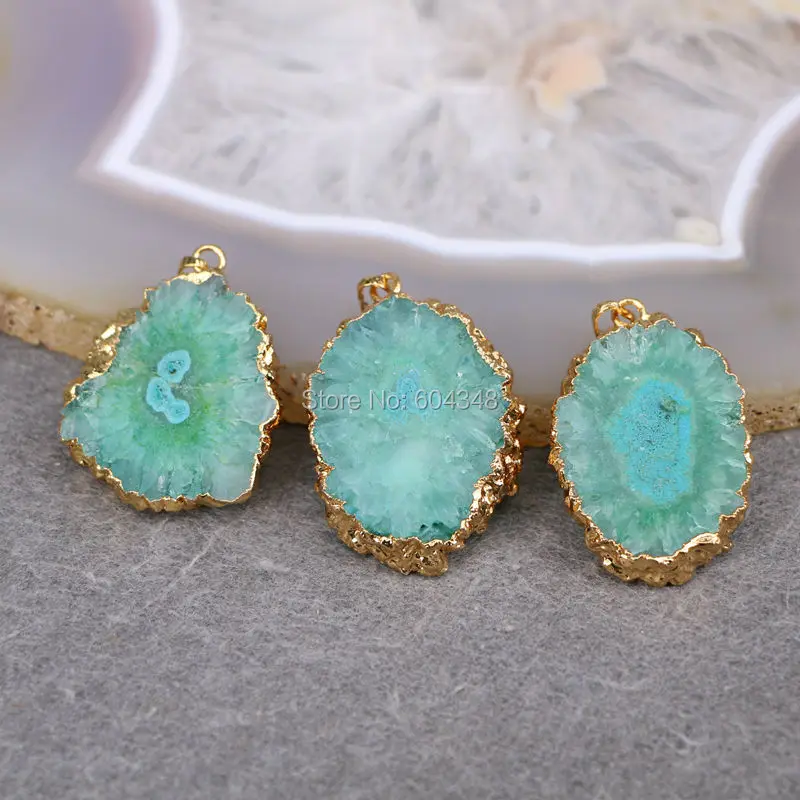 10 шт. Модные кварцевые Подвески смешанных цветов подвески в форме подсолнуха с