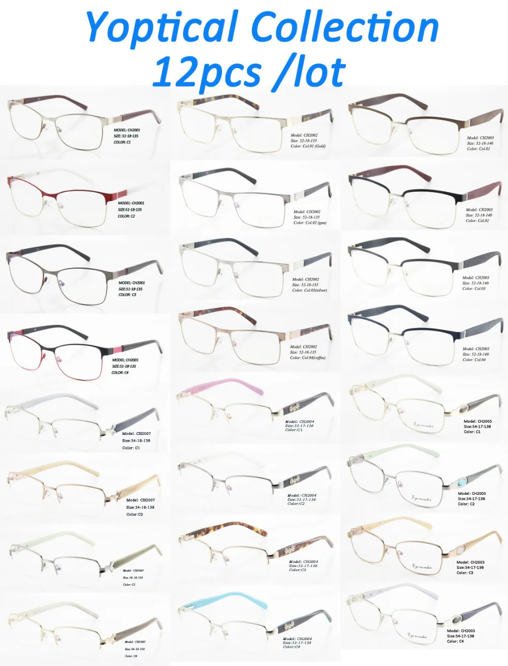 Eye Wonder Оптовые мужские металлические оправы для очков Lunettes Gafas Окулос де грау Женщины Нержавеющая сталь Vintage