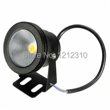 Светодиодная подводная лампа фонарь холодного белого и теплого света для