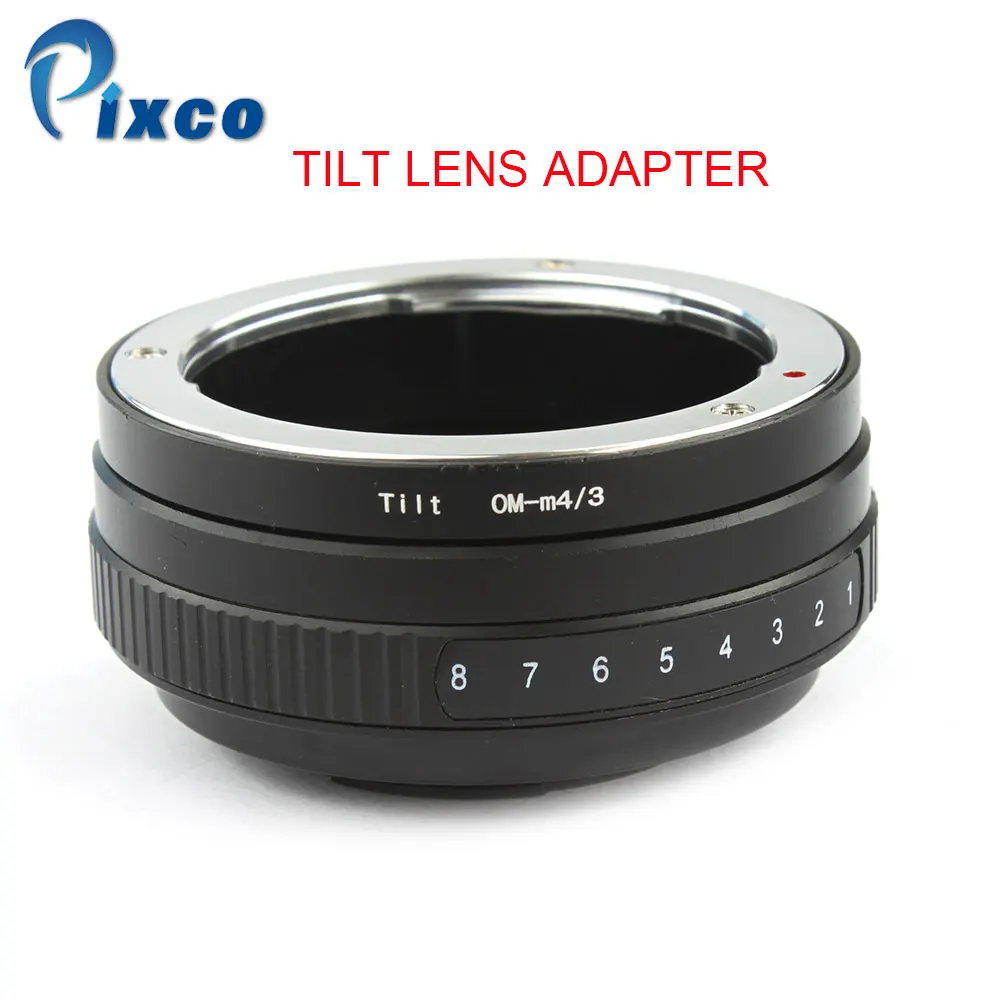 

Pixco For OM-M4/3 Tilt Lens Adapter Suit For Olympus OM Lens to Micro Four Thirds 4/3 Camera OM-D E-M10 III E-M1 II E-M10 II