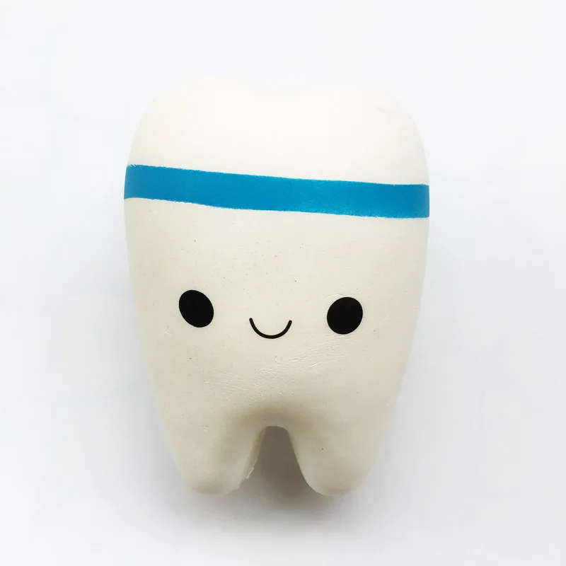 Мягкая игрушка пингвин зуб Тыква squishies медленный рост 10 см 12 см мягкий сжимающий милый сотовый телефон ремень подарок стресс детские игрушки