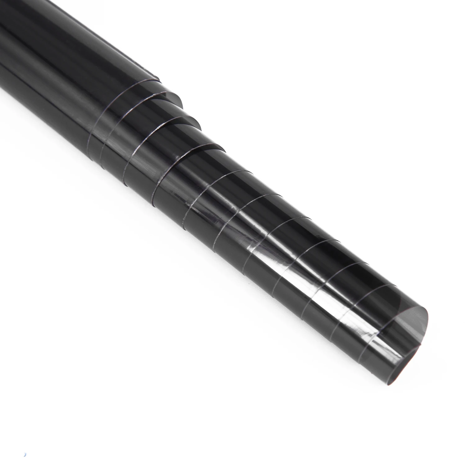 Накладная виниловая пленка с черным оттенком Дымчатого цвета для