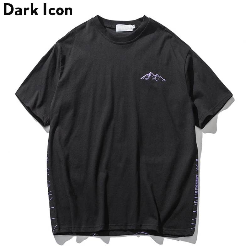 DARK ICON большие размеры футболки с коротким рукавом футболка для мужчин и женщин 2019