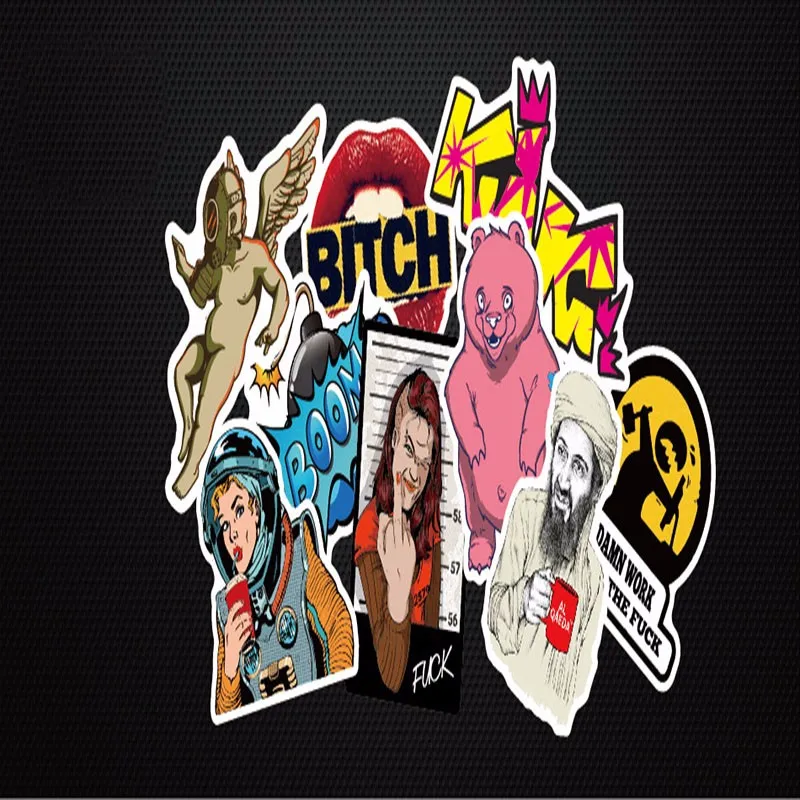 Стильные наклейки из ПВХ для путешествий 50 100 шт.|stickers fashion|stickers forstickers style |