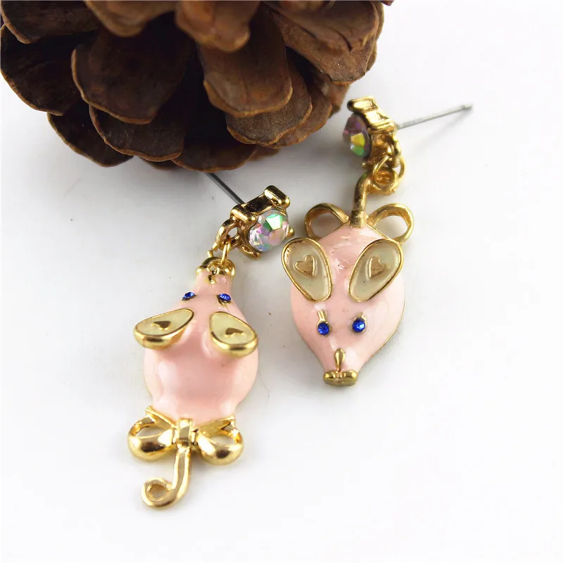 Серьги в виде мышей XQ с бесплатной доставкой 2015|earring steel|earrings purpleearring name |