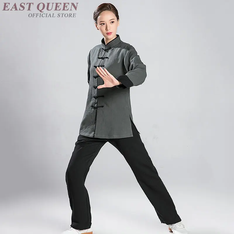 Одежда Tai chi женский костюм одежда в китайском стиле с белыми брюками Кунг фу wushu