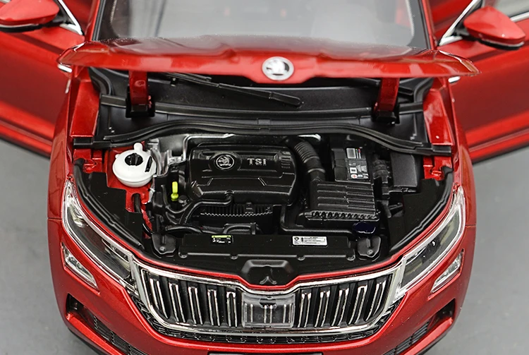 1:18 Высокое качество SKODA KODIAQ GT Модель сплава, Высокая коллекция моделирования и Подарочная модель автомобиля, литой металл