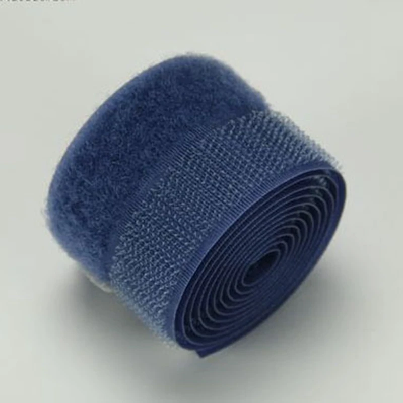 2 см* 1 м волшебная лента без самоклеющейся крепежной ленты DIY полиэфирная нейлоновая застежка-липучка аксессуары для шитья Klittenband без клея