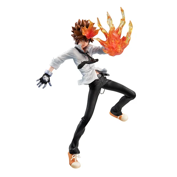 Новинка kateyo Hitman Reborn Sawada Tsuna Кукла мультфильм аниме фигурка ПВХ игрушки коллекция Фигурки