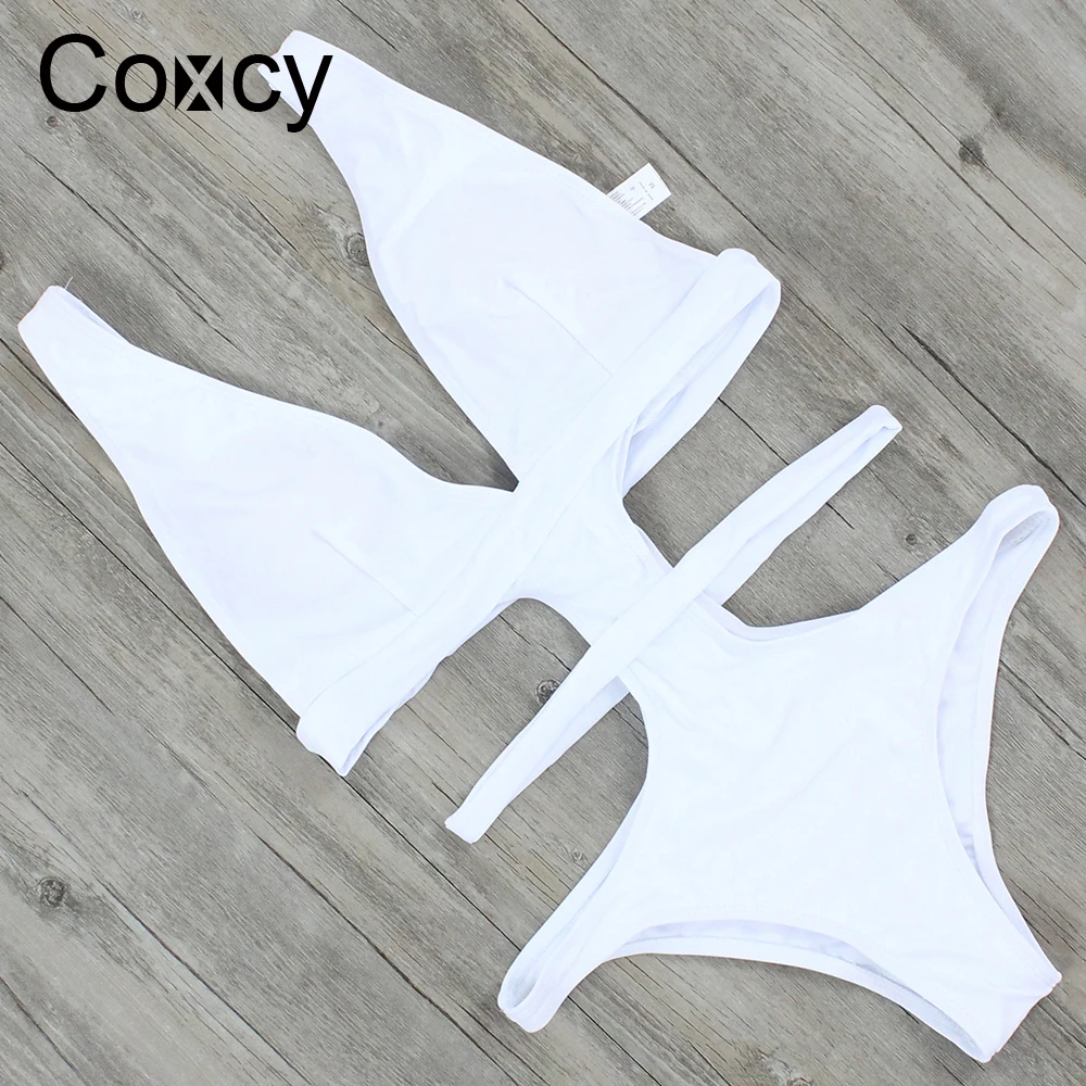 Coxcy Новый Для женщин пикантные Одна деталь Купальник Лето Купальники для малышек
