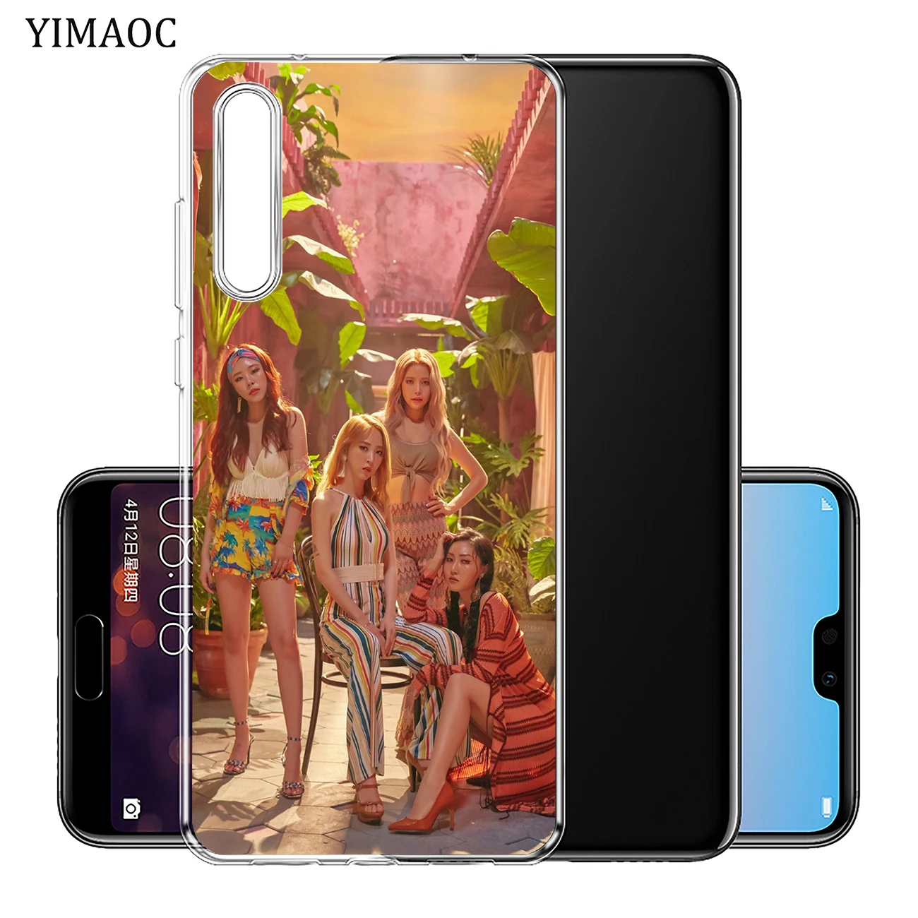 Мягкий силиконовый чехол YIMAOC kpop mamamoo для Huawei P30 P20 Pro P10 P9 P8 Lite 2016 2017 P smart Z 2019|Бамперы|